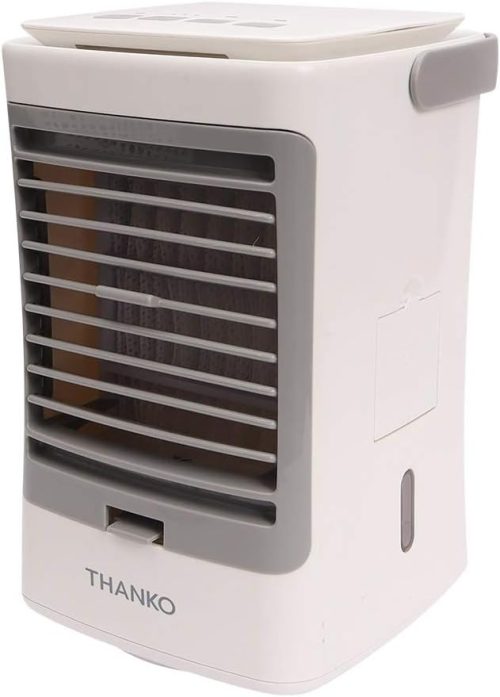 サンコー(THANKO) 卓上首振りミスト冷風扇 ひえミスト CPSIMCAF