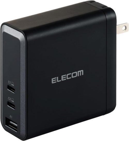 エレコム(ELECOM) USB Power Delivery EPR規格140W対応AC充電器 EC-AC96140BK