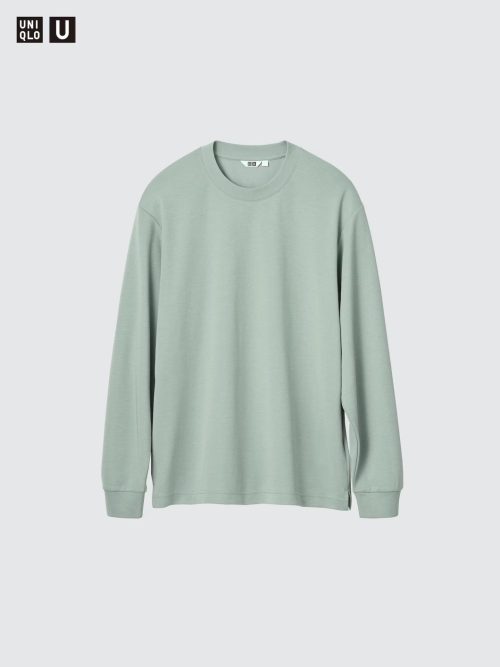 ユニクロ(UNIQLO) エアリズムコットンクルーネックTシャツ