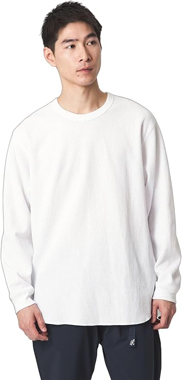 ユナイテッドアローズ グリーンレーベルリラクシング(UNITED ARROWS green label relaxing) ドライワッフル クルーネック Tシャツ 吸水速乾