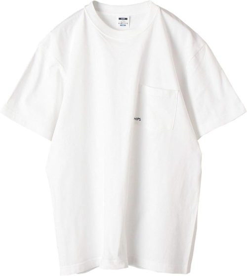 シップス(SHIPS) マイクロ SHIPSロゴ ポケット Tシャツ