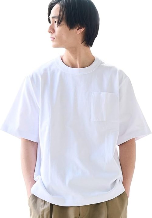 コーエン(coen) RepurヘビーコットンポケットTシャツ 抗菌性 消臭性