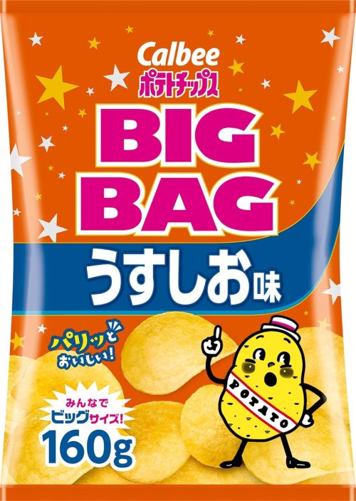 カルビー ビッグバッグ ポテトチップス うすしお味