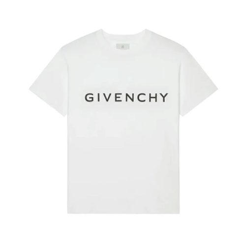 ジバンシィ(GIVENCHY) Logo Print Oversized Short Sleeve T-Shirt