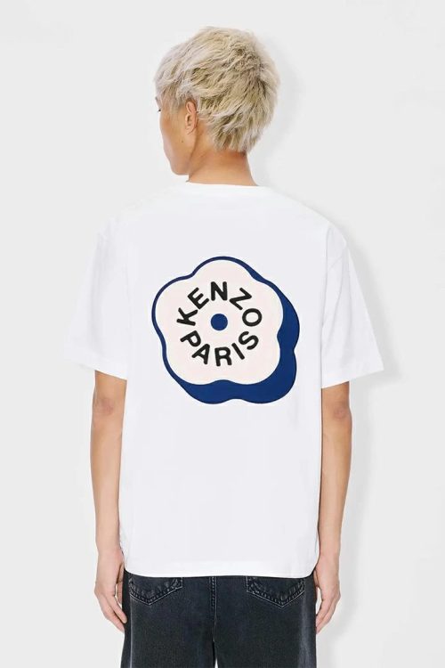 ケンゾー(KENZO) Boke Flower 2.0 エンブロイダリー オーバーサイズ Tシャツ イン コットン