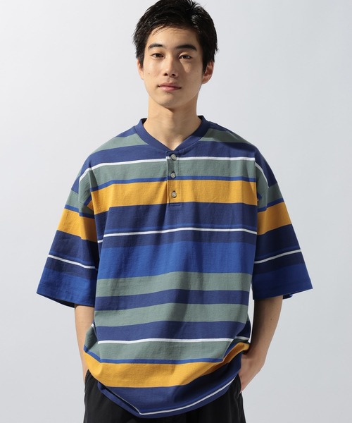 ニコアンド(niko and...) USACOTTONヘンリーTEE
