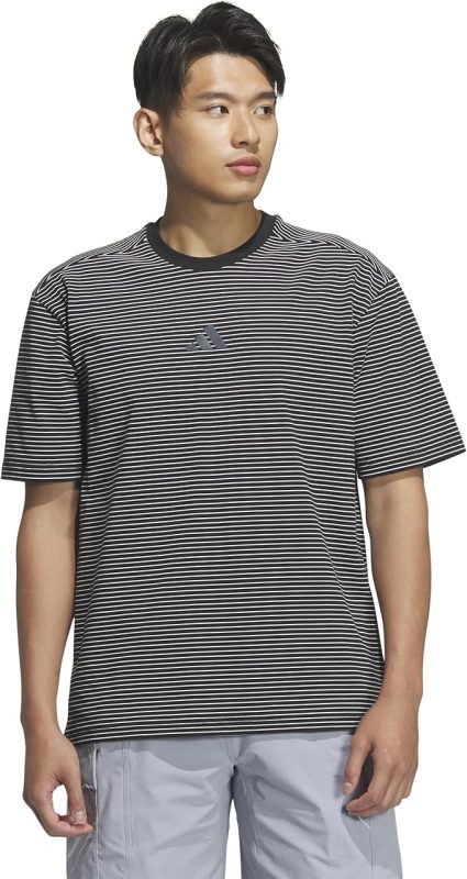アディダス(adidas) シティエスケープ ルーズフィット マイクロボーダー ヘビーウェイト 半袖Tシャツ
