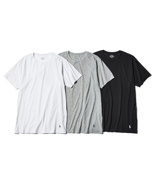 ポロラルフローレン(Polo Ralph Lauren) 3枚組 クルーネックアンダーシャツ