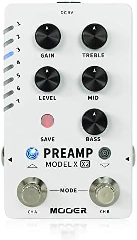 ムーアー(MOOER) PREAMP MODEL X2