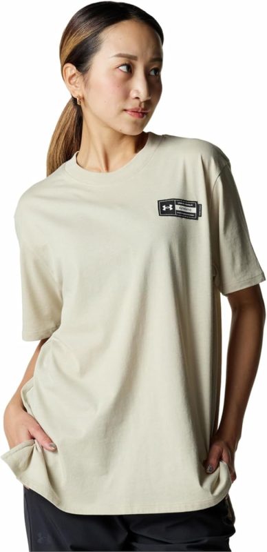 アンダーアーマー(Under Armour) UAライブ オーバーサイズ グラフィック ショートスリーブ Tシャツ