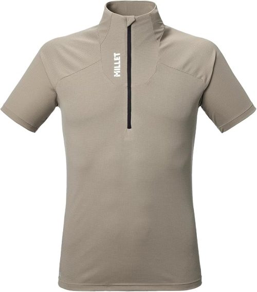 ミレー(Millet) カメット ジップ ショートスリーブTシャツ MIV10826