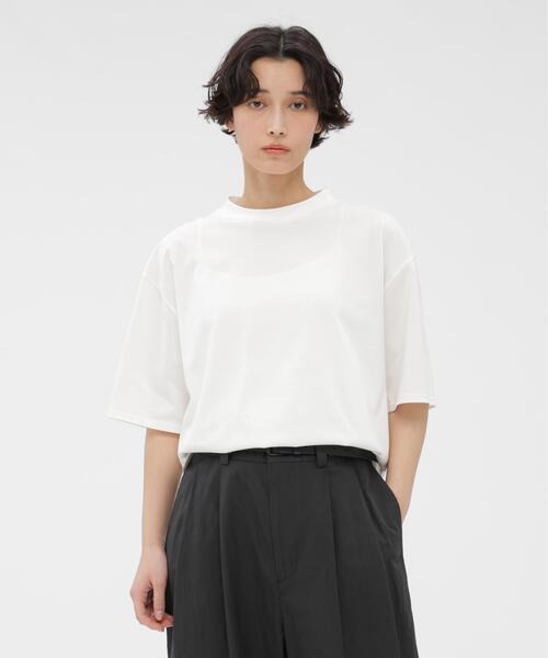 マーガレット・ハウエル(MARGARET HOWELL) LIGHT DENSE COTTON JERSEY TOP