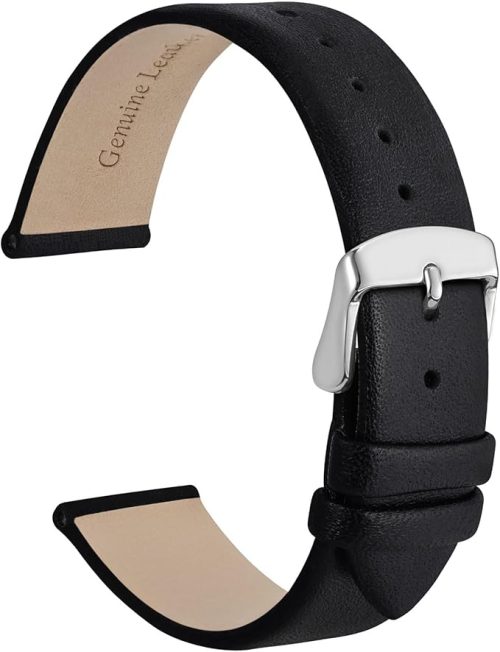 WOCCI Elegant Genuine Leather Watch Band