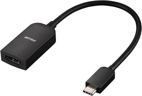 バッファロー(BUFFALO) USB Type-C - HDMI変換アダプター BSCHDBK/N