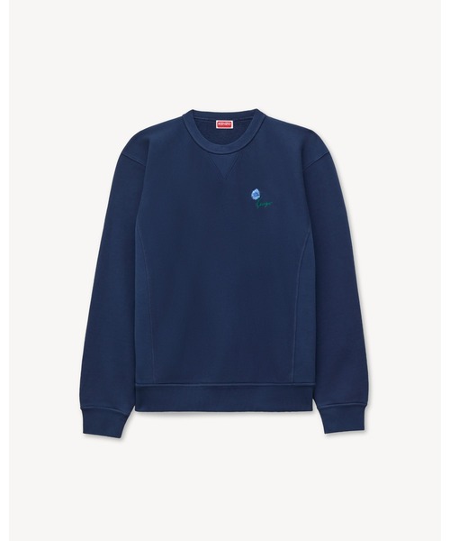 ケンゾー(KENZO) KENZO Tulip エンブロイダリー スウェット イン コットン