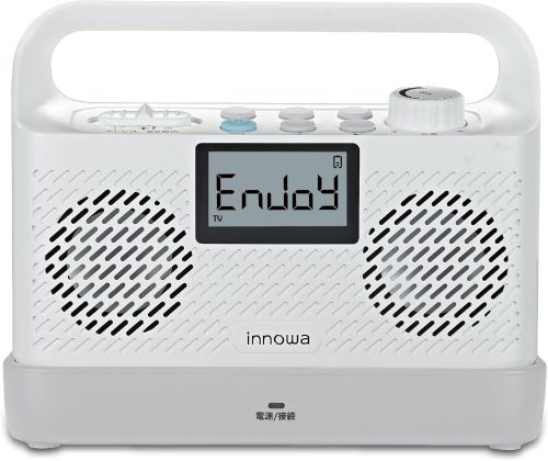 イノワ(innowa) お手元テレビ用スピーカー ラジオ付き TS001