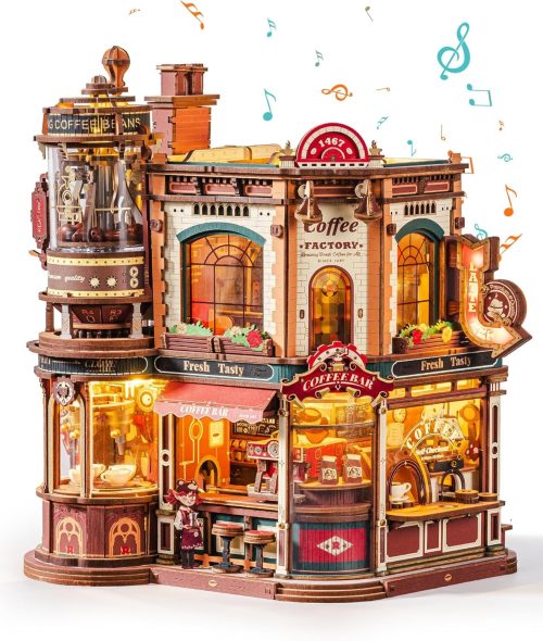 ROBOTIME Dream Coffee Factory EAB02