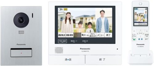 パナソニック(Panasonic) ワイヤレスモニター付テレビドアホン 3-7タイプ 電源コード式 VL-SWE710KS