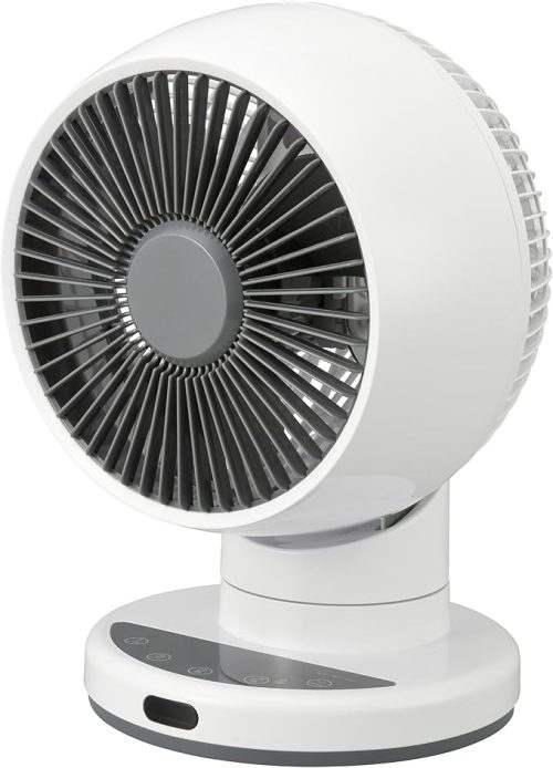 オーム電機(OHM) 3Dサーキュレーター 静音DCモーター FF-CS2515DC-W 08-1704