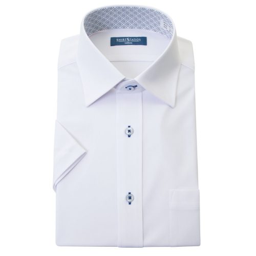 シャツステーション(SHIRT STATION) 別格ノーアイロンシャツ 半袖