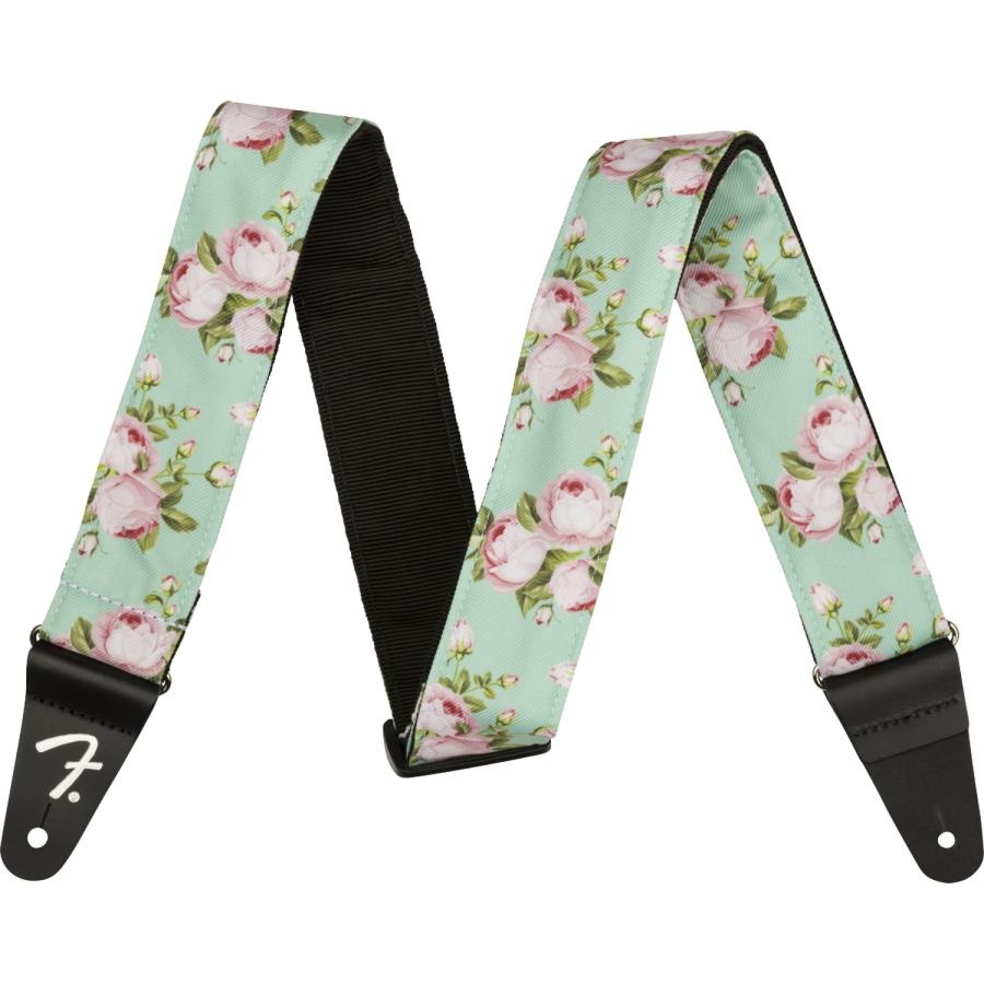 フェンダー(Fender) Floral Strap Surf Green 2