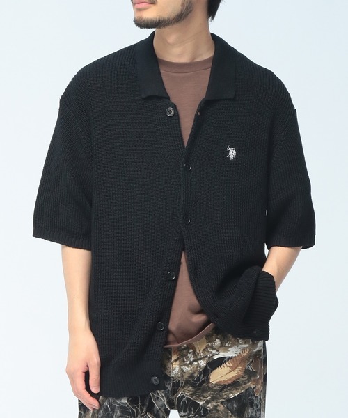 サカゼン(SAKAZEN) U.S. POLO ASSN. サマーニット カーディガン