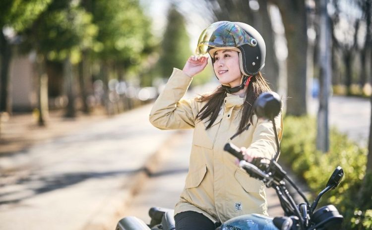 バイク用ヘルメットのイメージ