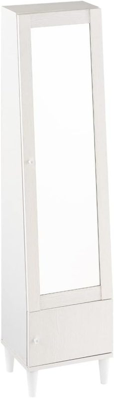 ぼん家具 ミラー付き収納ラック LCB642294