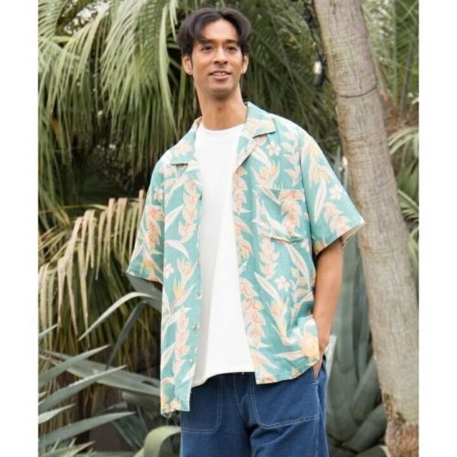 カヒコ(kahiko) クプナメンズアロハシャツ