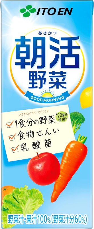伊藤園(ITOEN) 朝活野菜 紙パック