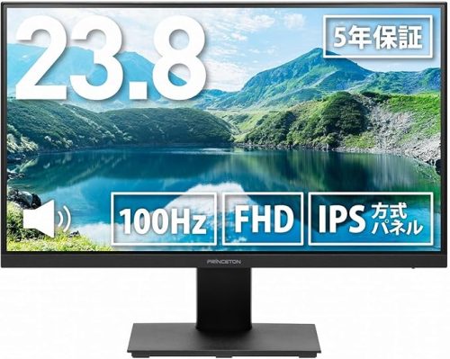 プリンストン(Princeton) フルHD 23.8型液晶ワイドモデル PTF-H241W-BK