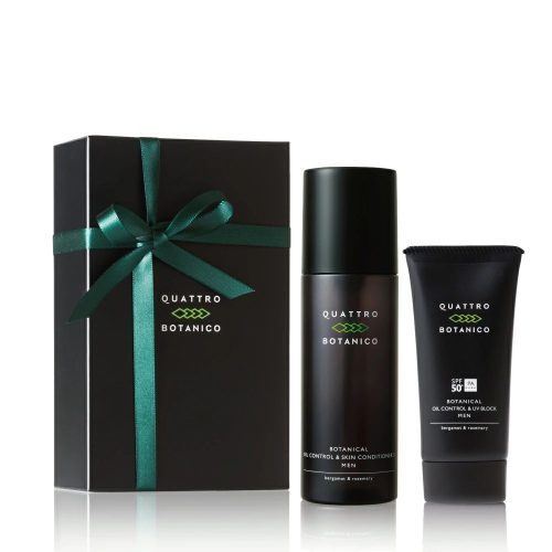 クワトロボタニコ(QUATTRO BOTANICO) UVケア ギフトセット 化粧水脂性肌向・日焼け止め