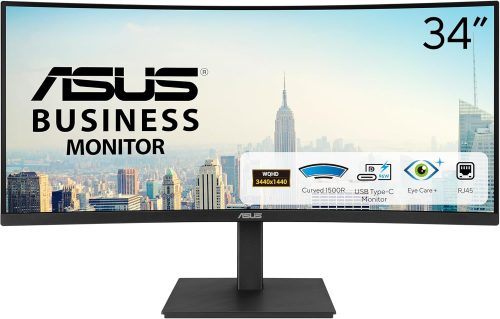 エイスース(ASUS) 湾曲ドッキングモニター VA34VCPSR