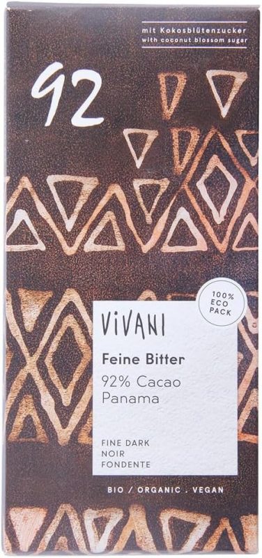 ヴィヴァーニ(Vivani) オーガニック ダークチョコレート 92% 80g
