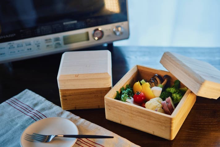 レンジで本格蒸し料理！桐一筋33年の職人が作った「桐のレンジスチーマー」