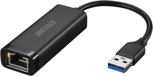バッファロー(BUFFALO) Giga対応 Type-A USB 3.2 Gen1 用 LANアダプター LUA6-U3-AGTE-NBK