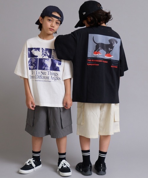 ペアマノン(pairmanon) PAIRMANON STREET 犬猫 アニマル 半袖Tシャツ