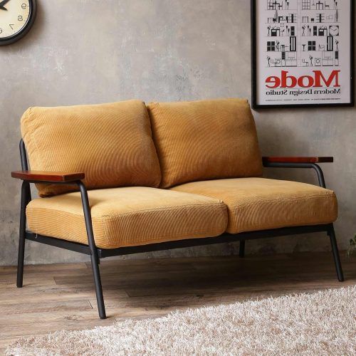 家具350 Basquiat 2人掛けコーデュロイソファ