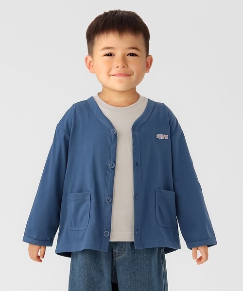シップスキッズ(SHIPS KIDS) 接触冷感・UVカット カーディガン