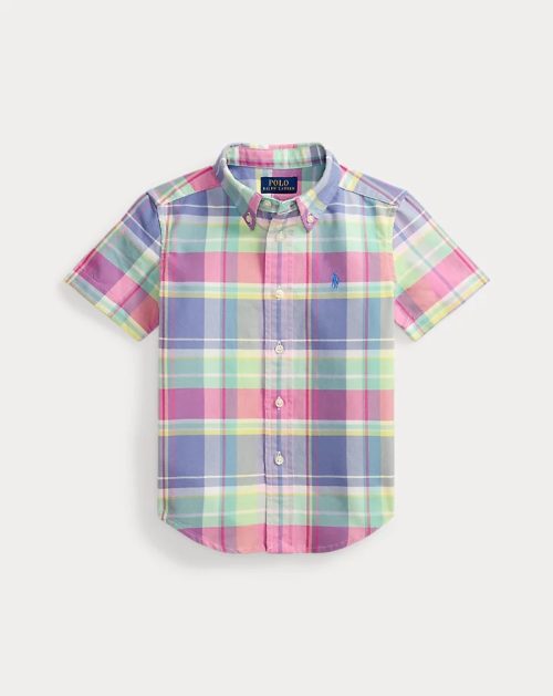 ポロラルフローレン(Polo Ralph Lauren) チェック コットン オックスフォード シャツ