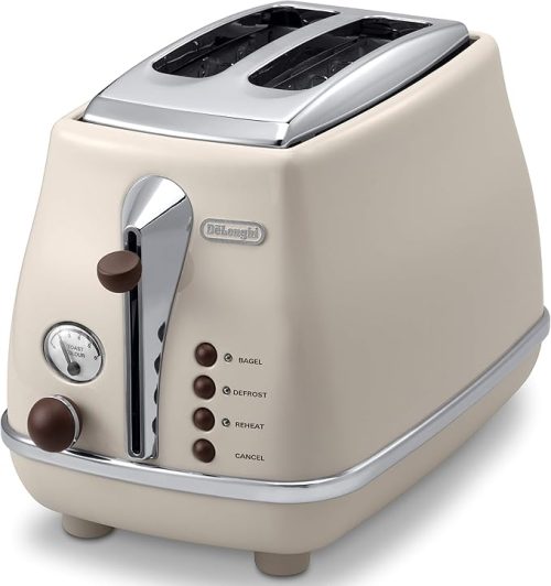 デロンギ(DeLonghi) アイコナ・ヴィンテージ コレクション ポップアップトースター CTOV2003J
