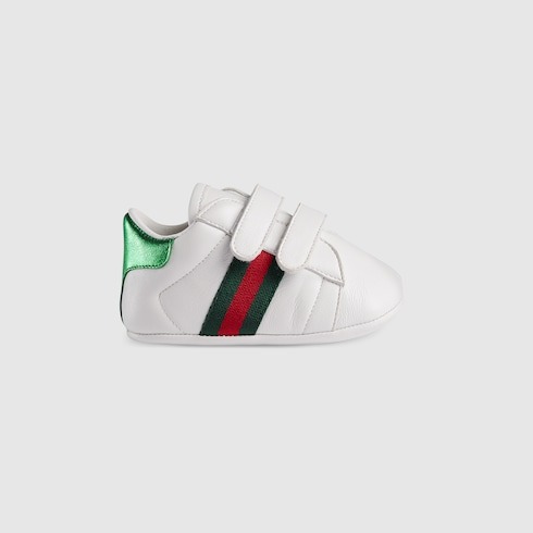 グッチ(GUCCI) ベビー エース レザー スニーカー