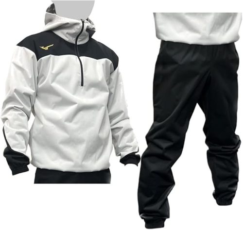 ミズノ(MIZUNO) 減量着 ハーフジップ サウナスーツ MSS-SET