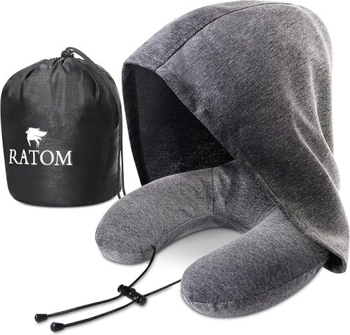 RATOM ネックピロー 飛行機 車用 低反発 首枕