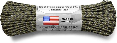 アットウッドロープ(Atwood Rope) パラコード 7芯 30m