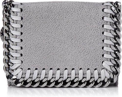ステラマッカートニー(STELLA McCARTNEY) 三つ折り財布 MINI WALLET SHAGGY DEER FALABELLA