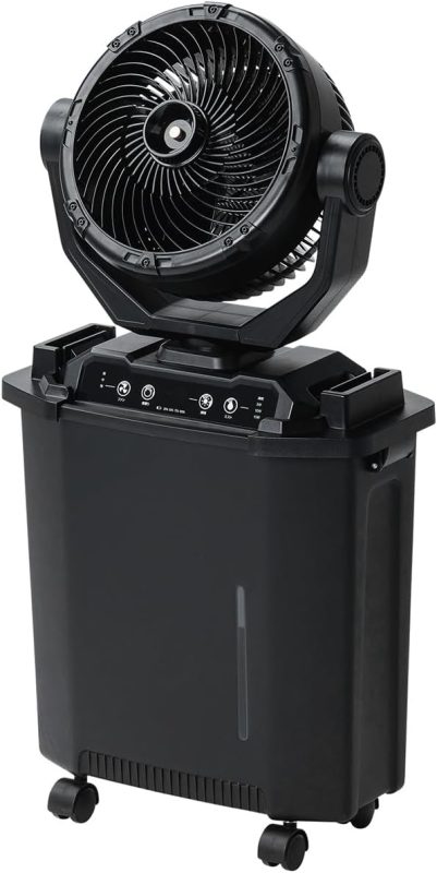 サンワサプライ(SANWA SUPPLY) ミストファン ノズル噴射式 扇風機 8L 400-TOY054