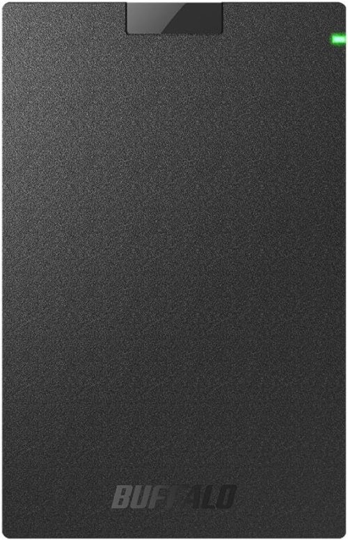 バッファロー(BUFFALO) USB 3.2(Gen.1)対応 ポータブルHDD スタンダードモデル HD-PCG2.0U3-GBA