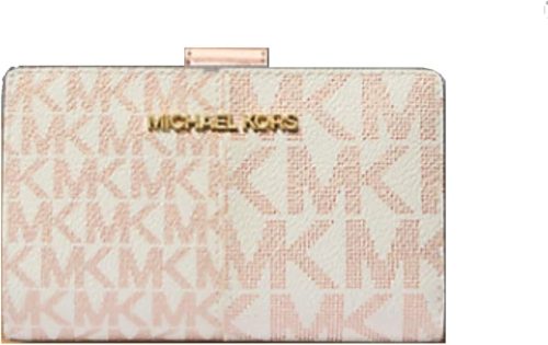 マイケル・コース(MICHAEL KORS) JET SET TRAVEL ビルフォールド ジップ コンパクト ウォレット ミディアム