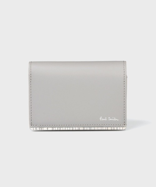 ポールスミス(Paul Smith) メタルシャドーストライプ3つ折り財布